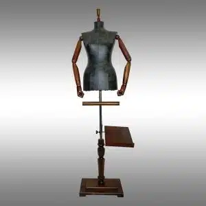 Punto Deri Kumaşlı Bayan Terzi Mankeni Ahşap Kollu Özel Ayak Mankensepeti 2026 Punto Deri Kumaşlı Bayan Terzi Mankeni Ahşap Kollu Özel Ayak Siyah Deri