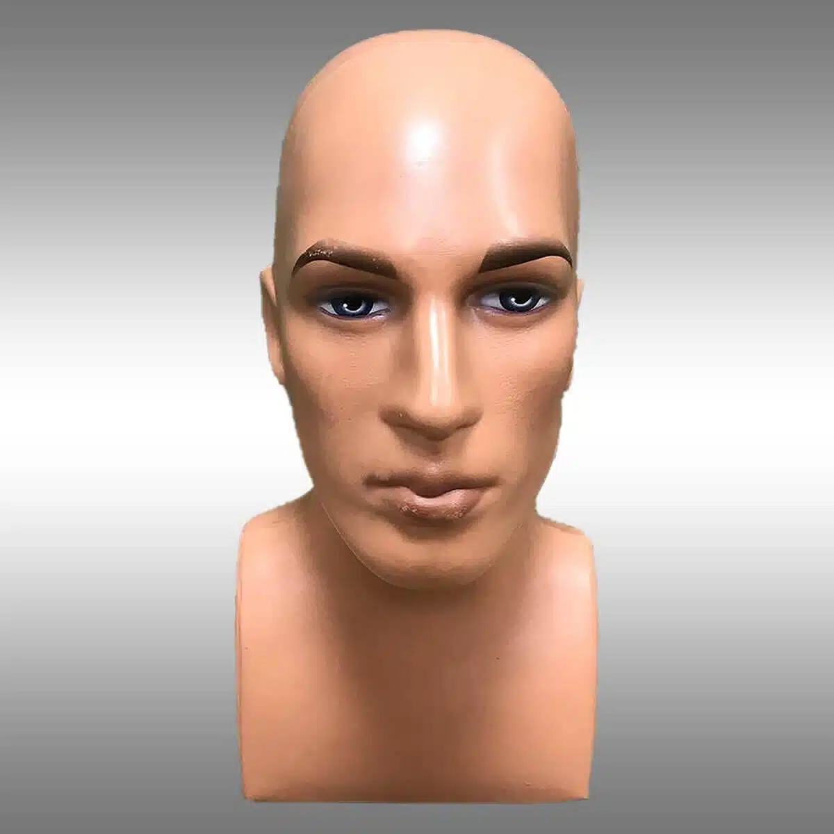 Bayan-Erkek Büst Kafa Mankeni Makyajlı Ten Bayan-Erkek Büst Kafa Mankeni Makyajlı Ten 1