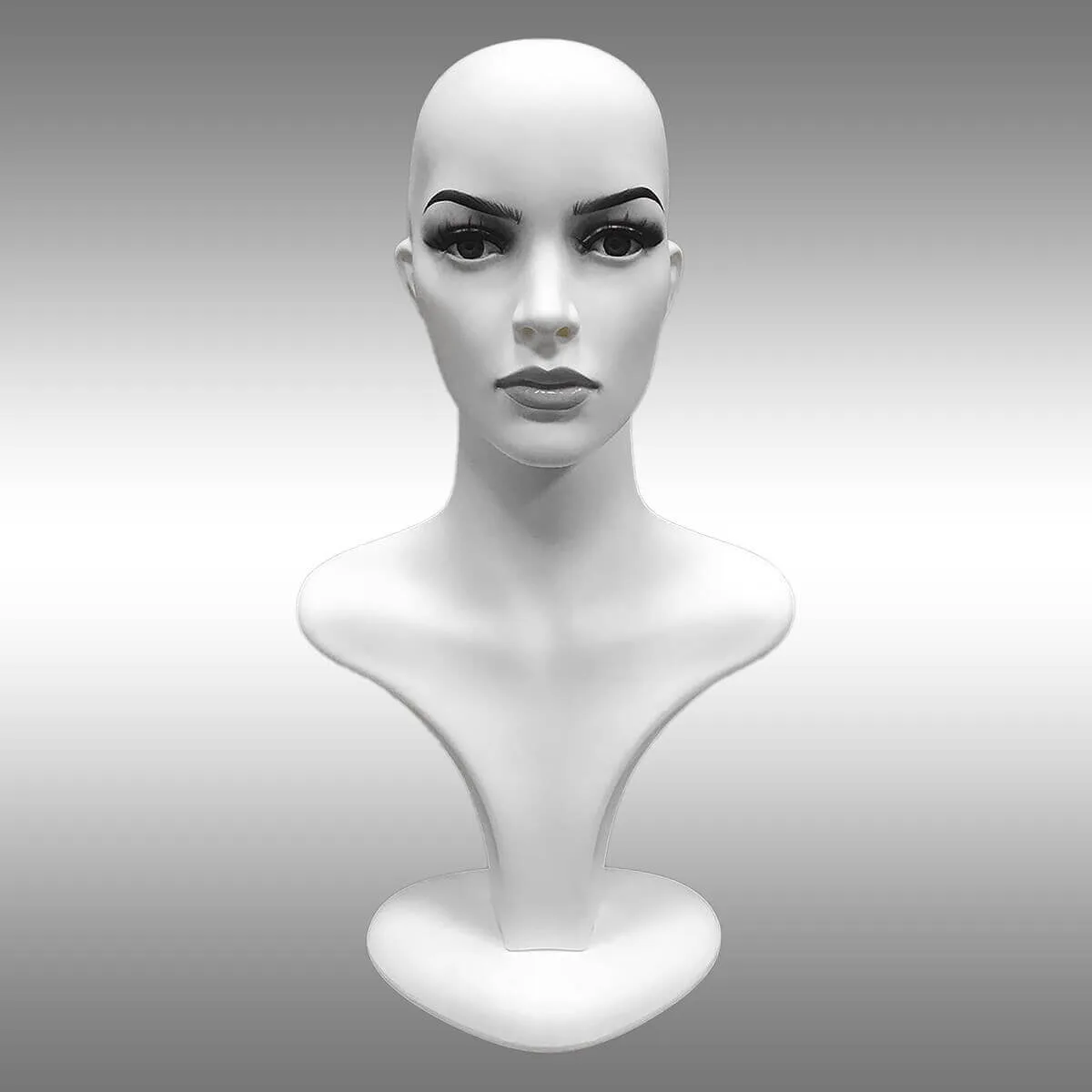 Bayan Tablalı Kafa Mankeni Makyajlı Bayan Tablalı Kafa Mankeni Makyajlı