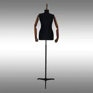 Bayan Terzi Mankeni Ahşap Kollu Yıldız Ayak