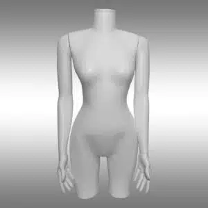 Bayan Paçalı Kollu Büst Mankeni