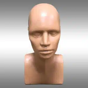 Bayan Büst Kafa Mankeni Ten Makyajsız
